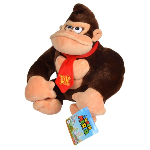 Donkey Kong pehmolelu 30 cm - Super Mario Bros -hahmo