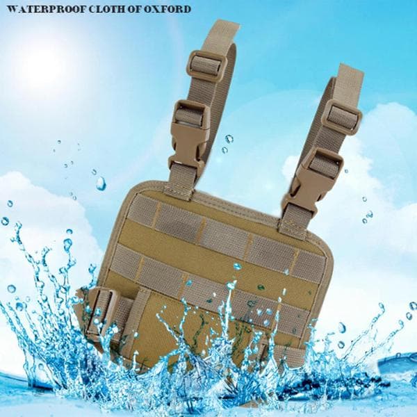 Tactical Leg Platform Modular Leg Panel Bag with Adjustable Belt and Thigh Straps for Universal Holsters
