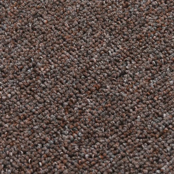 vidaXL Trappetrinmåtter 15 stk. 75x20 cm brun rektangulær Brun brown