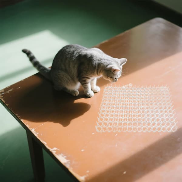 Afskrækkende pigmåtter til katte til have- og bilbeskyttelse
