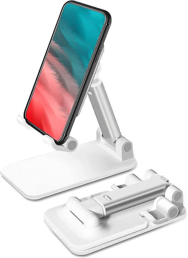 Mobiltelefonholder, Hvit