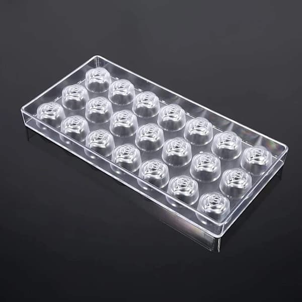 /EA/Transparent chokoladeform, klar plast slikform, til Maki