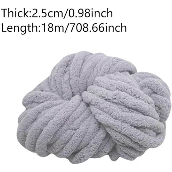 Chunky Felt Yarn, Chunky Yarn for Knitting, Thick Wool for Rugs Felt Hat