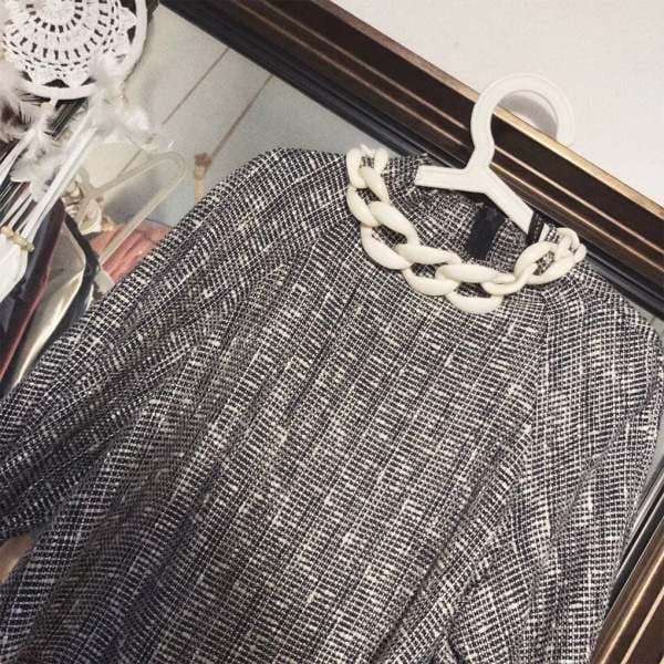Halskæde Choker Kæde Smykketilbehør til Vinrød