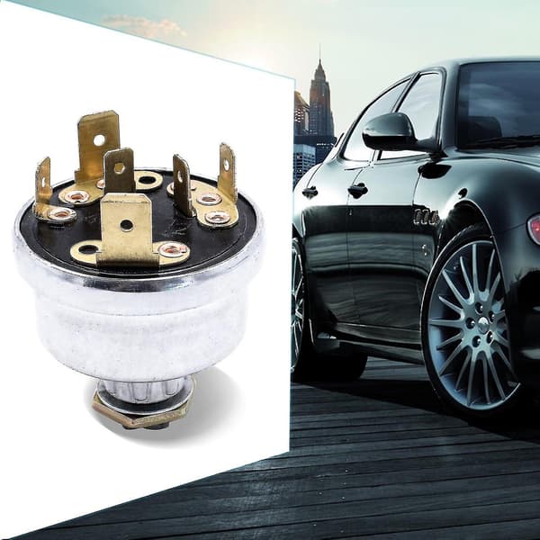 Lucas 35670 128sa Ignition Switch with Key for Universal Tractors/Trailers, Made of Quality Material