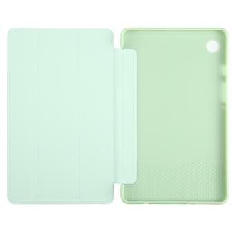 Trefoldig skinnveske til Samsung Galaxy Tab A9 (grønn)