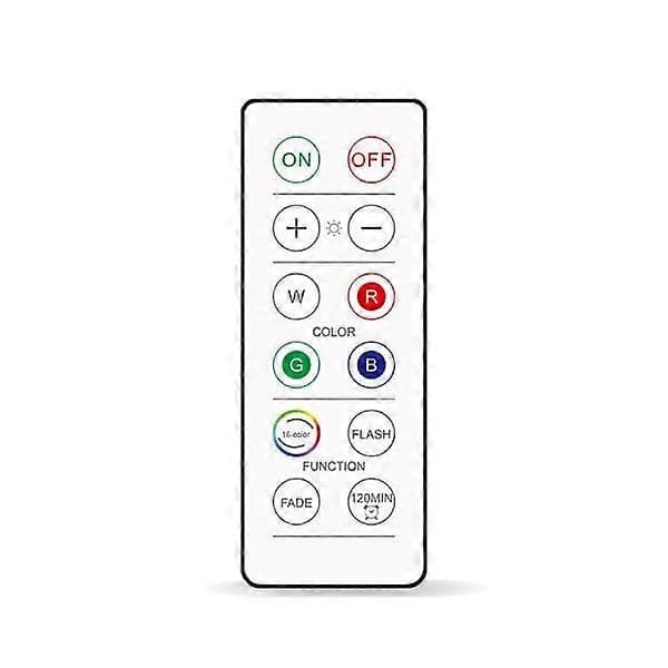 INF LED Spotlights Set 6 Stylish Lamps with 2 Practical Remote Controls