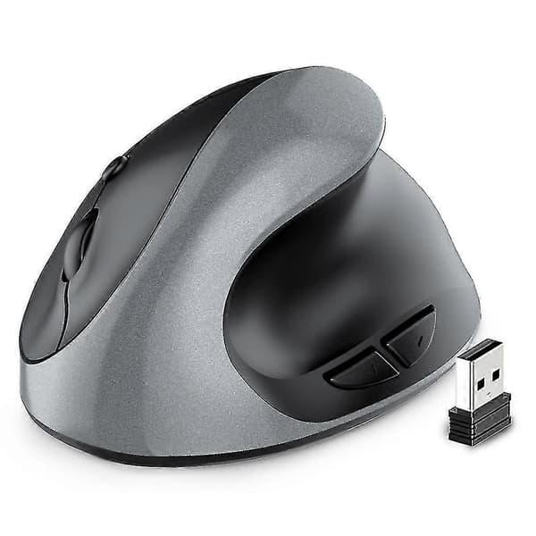 2.4g Trådløs Mus Ergonomisk Mus Computer Kontor Vertikalt Greb Mus Stille Mus Til Computer