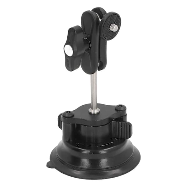 Suction Cup Camera Car Mount with Ball Head 1/4 Inch Thread Car Windshield Mount Holder for Action Camera Mobile Phone Holder