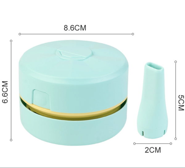 Mini Handdammsugare USB Skrivbordsdammsugare Ergonomiskt Munstycke