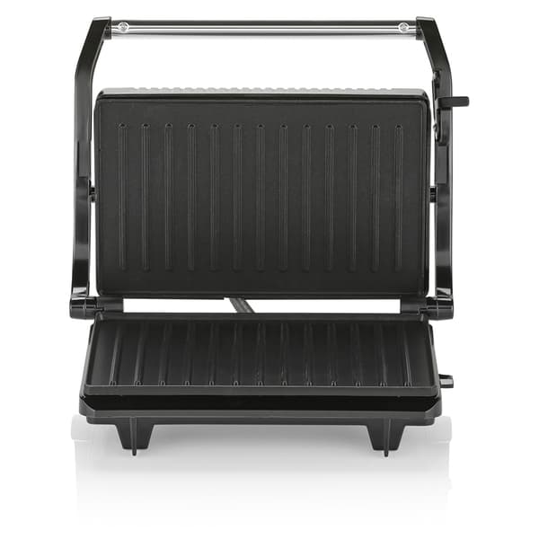 Kontaktgrill 2 grillplater Svart, Silver 700