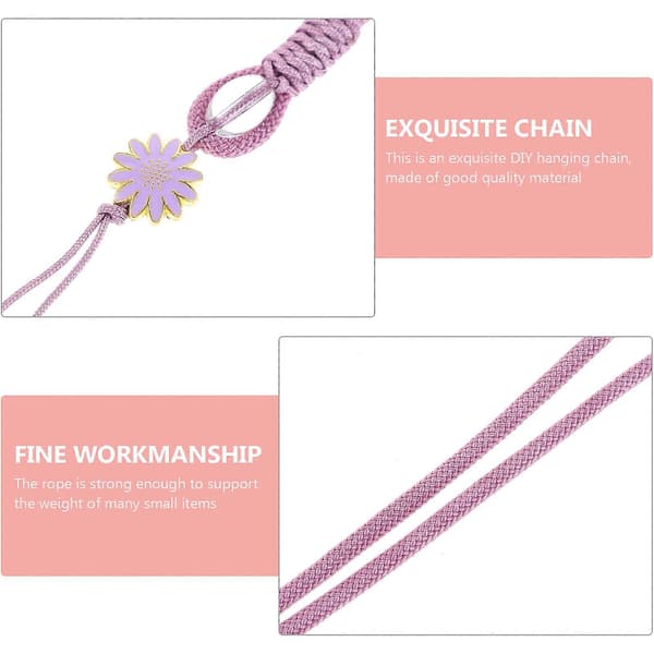 Phone Lanyard for Decor 5 Pcs Daisy Decor Creative Phone Lanyard-FX-