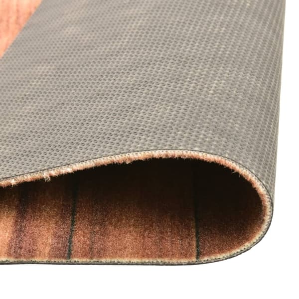 vidaXL Køkkenmåtte maskinvaskbar skeer 60x180 cm multifärg multicolor