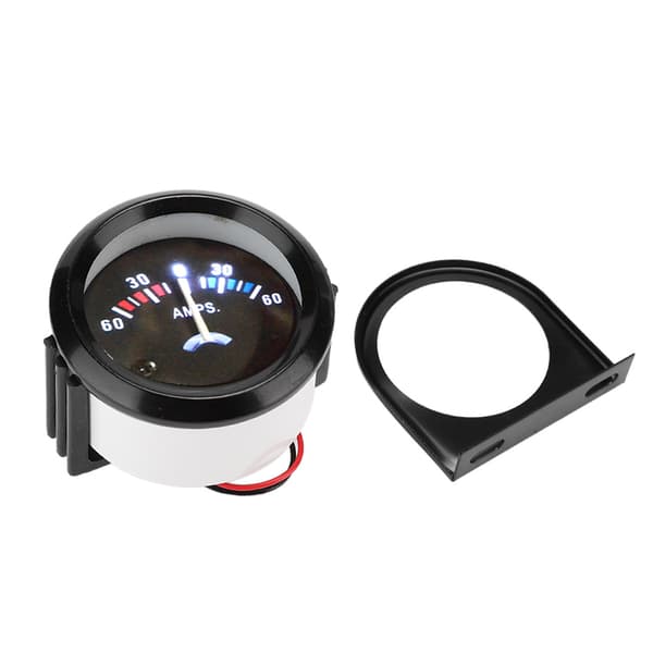 2 tommer 52 mm bilamperemeter voltmeter 60-0-60A AMP måler voltmeter til modifikation