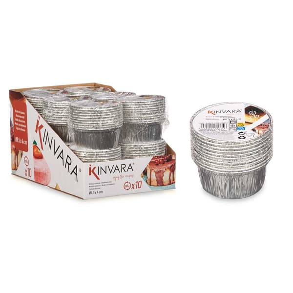 Bageforme til dessert og muffins Silver silver