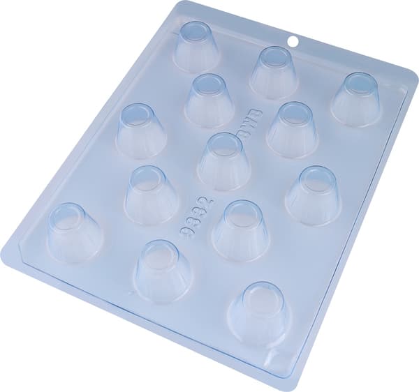 Praline Kop Chokoladeform - BWB 9332 Transparent transparent