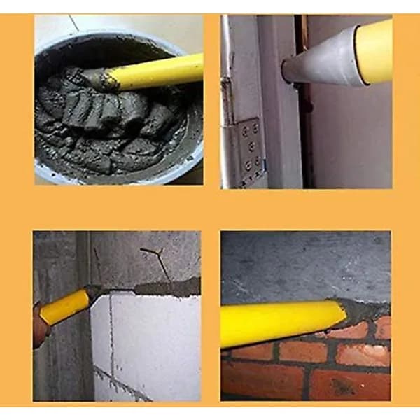 Mortar Gun, Cement Sprayer, Grouting Gun, Cement Grouting Gun, Mortar Sprayer with 5 Nozzles for Bricks