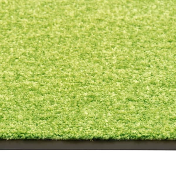 vidaXL Dørmåtte vaskbar grøn 40x60 cm Grön green