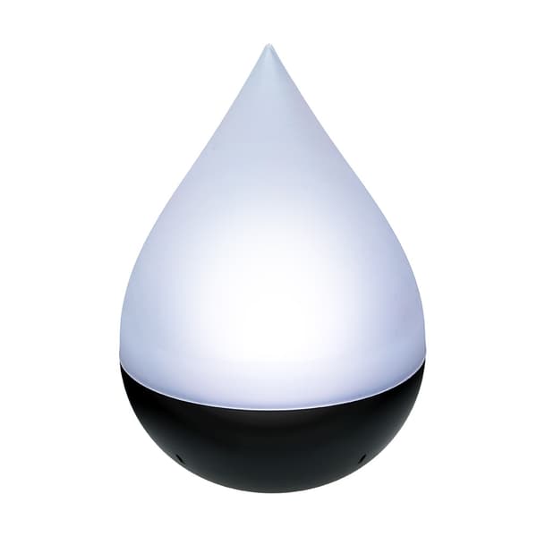 LED-aurinkokennolamppu Droppe D14,5 x 20 cm