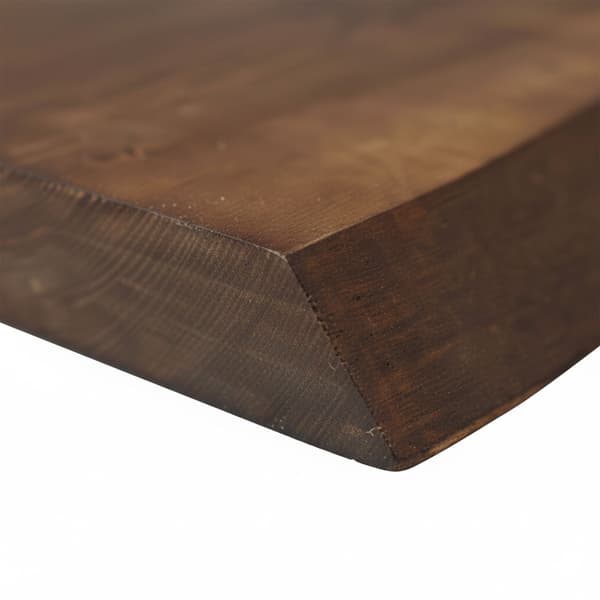 Live Edge hylle i massivt tre – Rustikk svevende design