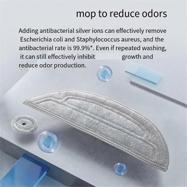 Microfiber Cloths Set for S8 MaxV Ultra/G20S Vibra Rise 3.0 Mopping System - Fast & Reusable & Washable, 16 pcs