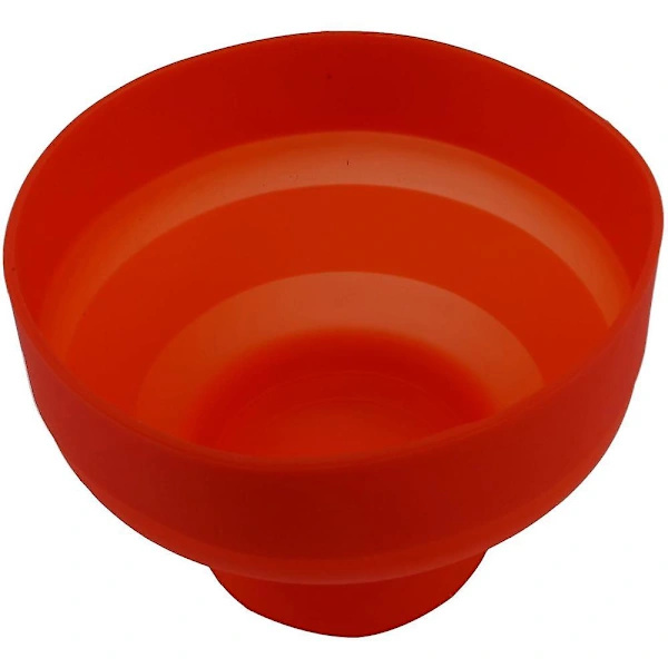 Popcorn Microwave Silicone Foldable Red Kitchen Easy Tools DIY Popcorn Bucket Bowl Maker With Lid