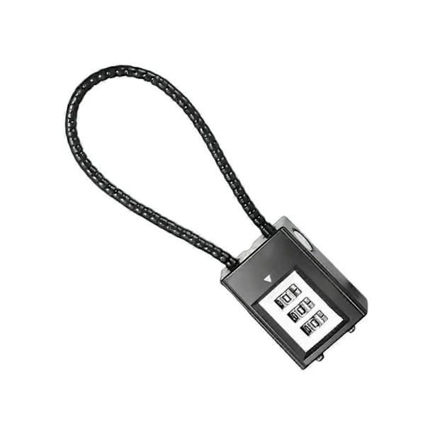 Helmet Lock, Snowboard Lock, Security Cable, Small Outdoor Padlock 20cm
