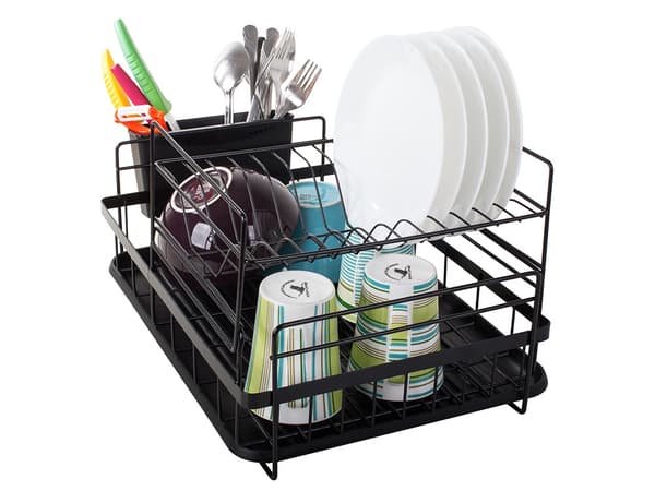Two-Tier Dish Rack - Dish Drainer with Drip Tray - Modular 1808