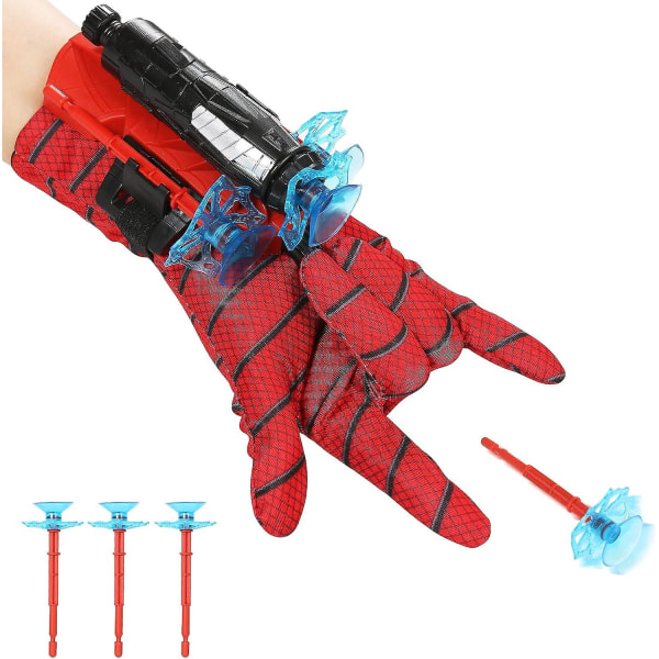 (Sugekopp Dart)spiderman Spider Web Launcher Spider Glove Spider Gloves Toy Cosplay In Children Wrist Toys Hero Launcher