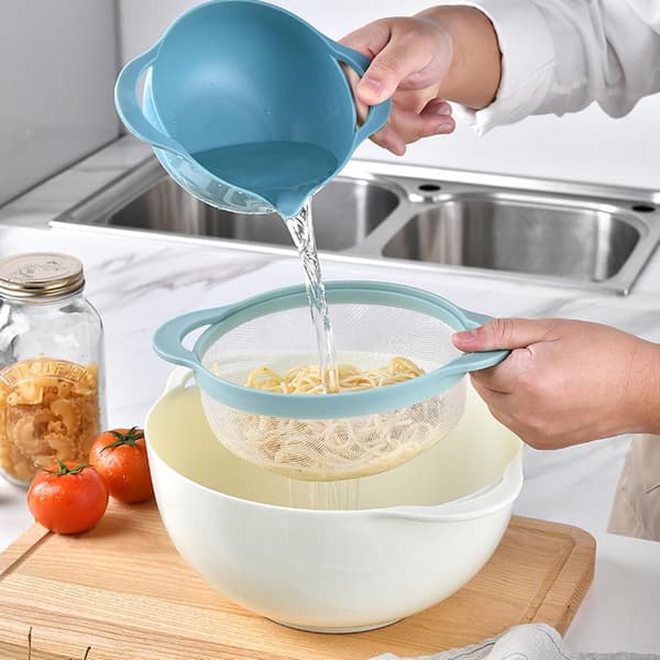 Plastbollesett 8 stk med måleskje