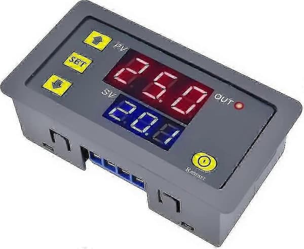 12v Tidsrelæ 12 Volt Timerrelæ Udendørs 10a Digitalt Afbryderrelæ Justerbar Gave Tw