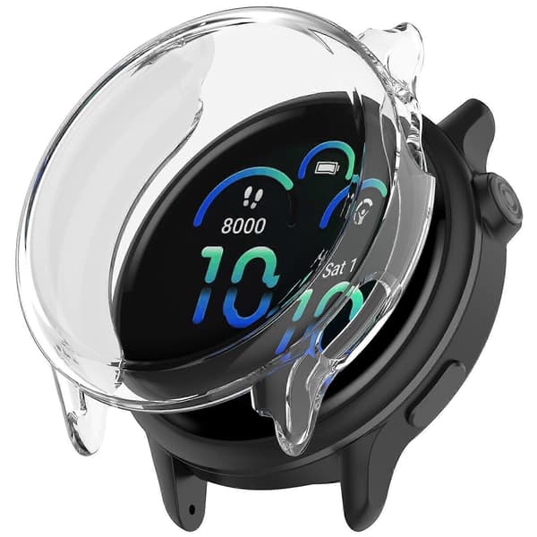 (Ny) Electroplated TPU Full Coverage Protective Case for Garmin Vivoactive 6