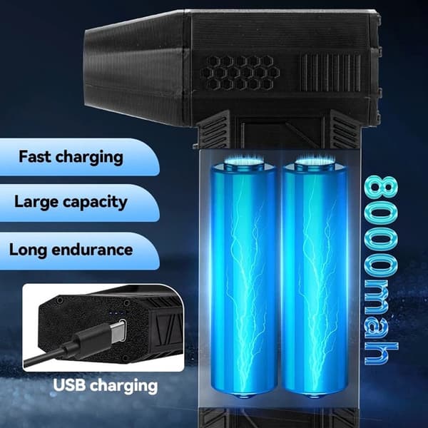 Turbofan / Mini-blæser – Jet Blower Fan 130.000 omdr./min.