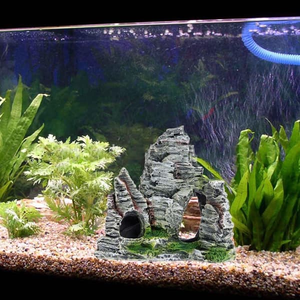Mountain View Akvarium Klippehule Træ Akvarium Ornament
