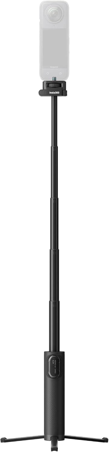 Foldbar 2-i-1 selfiestang (1/4\" gevind)