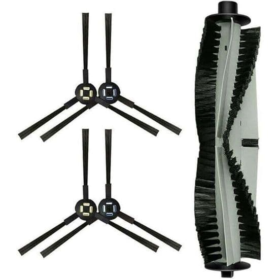 Borste för robotdammsugare - Kompatibilitet SSR1 SSRA1 - 1 rullborste - 4 sidoborstar