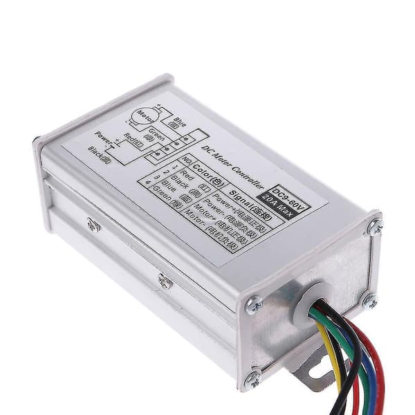 DC 12V 24V 36V 48V Mykstart Reversibel Motor Hastighetskontroller PWM Kontroller