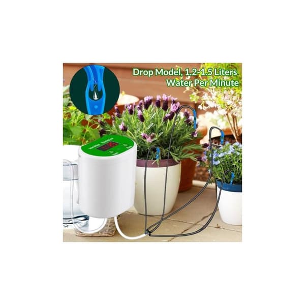 Automatisk drypvandingssæt til indendørs planter, USB-opladning
