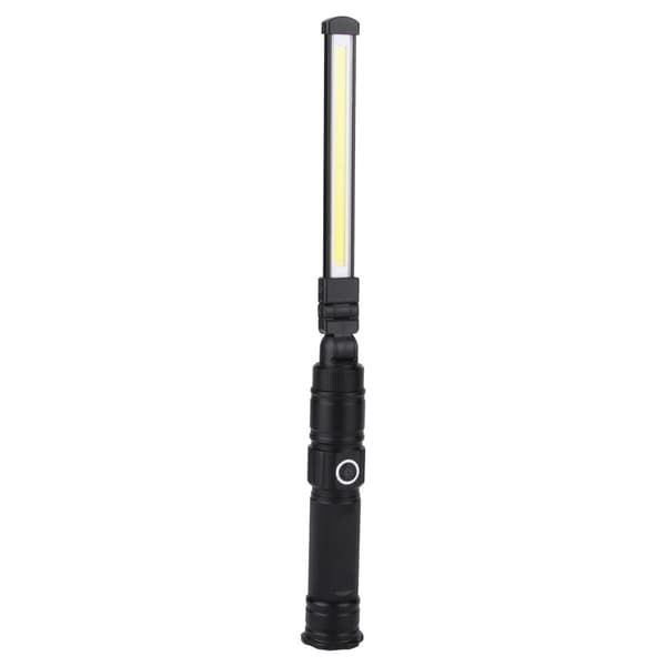 USB-opladelig LED-arbejdslampe i aluminiumslegering med stærk magnet og foldbart design