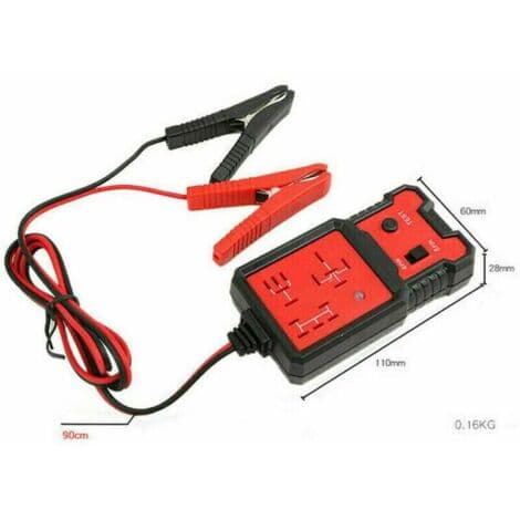 Bilrelétester 12V bildiagnoseverktøy for relétesting