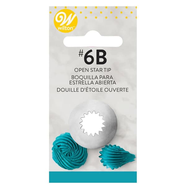 Wilton 6B Tyll Åpen Stjerne Silver silver