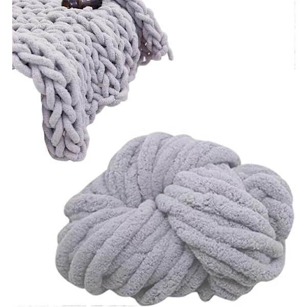 Chunky Felt Yarn, Chunky Yarn for Knitting, Thick Wool for Rugs Felt Hat