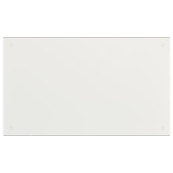 vidaXL Chopping Board 2 pcs with Concrete Pattern Tempered Glass grå gray
