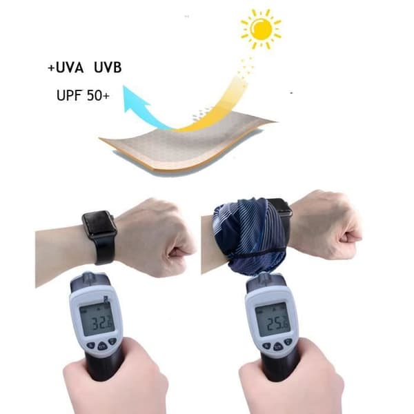 Multifunksjonelt skjerf UV-beskyttelse pustende elastisk unisex for motorsykkel, ski, sykling