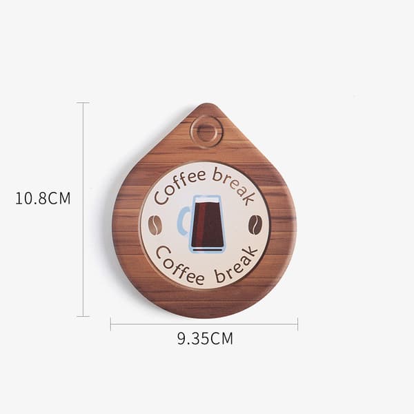 Keramisk Vanddråbe Coaster Kaffekop Måtte Kombination Coaster E