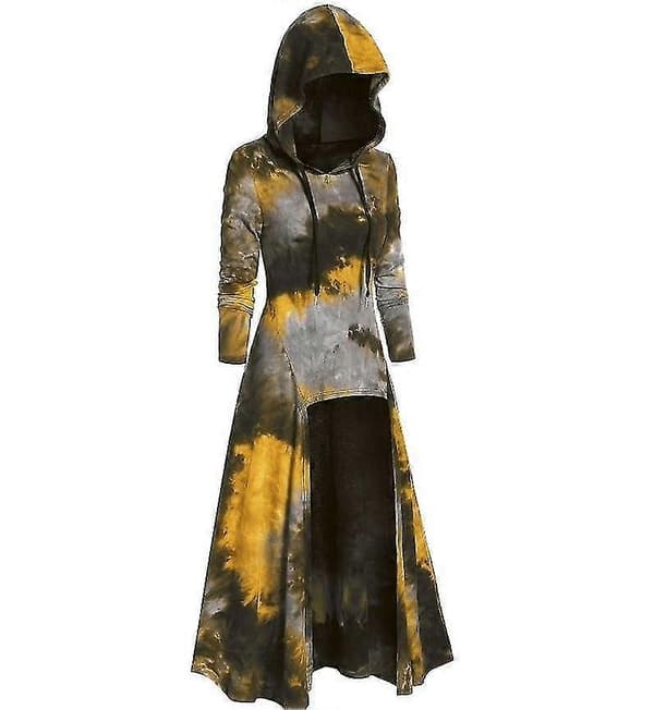 Mote Tie-dye Langermet Hettegenser Dame Høst/Vinter Kjole L L