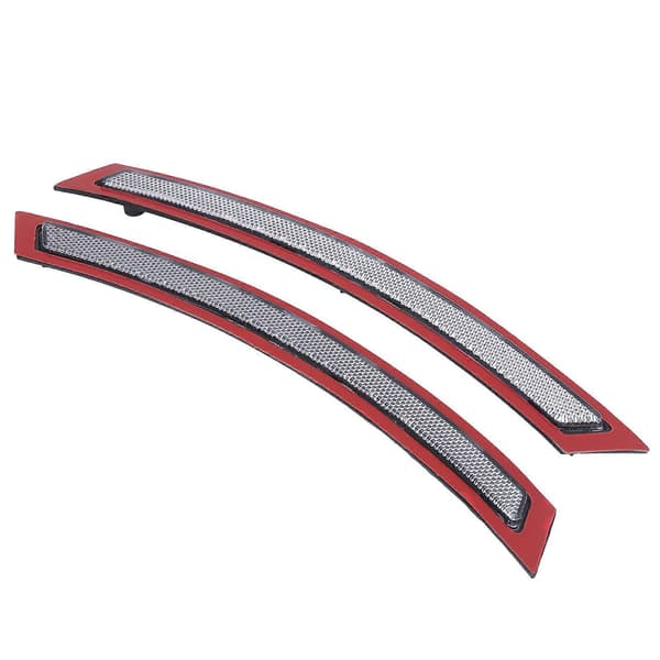 Car Front Bumper Side Marker Reflector Left Right 63147290093 Replacement for X5 F15 2014-2017 White