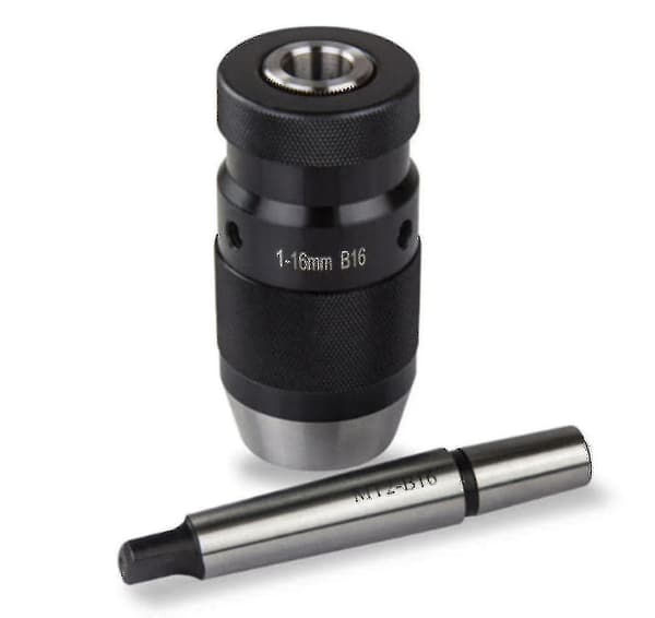 Drill Chuck with Quick Release for Drilling 1-16mm B16 with Cones Mk2 Auslappenblappe Condition: New