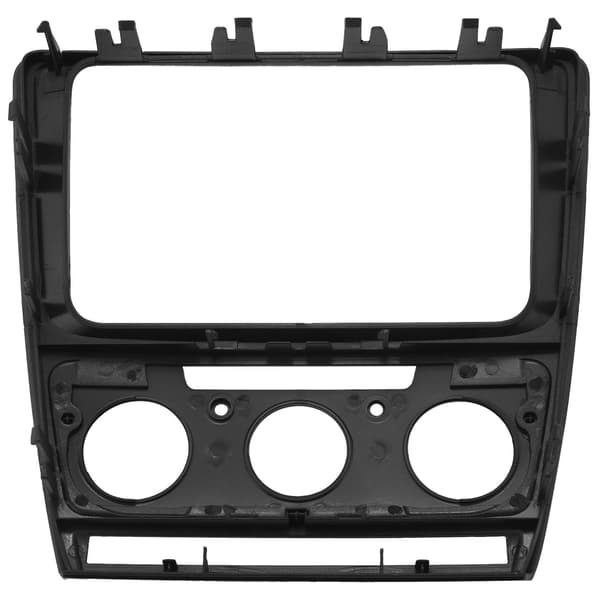 2din Fascia for Skoda Octavia 2 2010-2013 Audio Stereo Panel Montering Installasjon Dash Kit Trim Fr