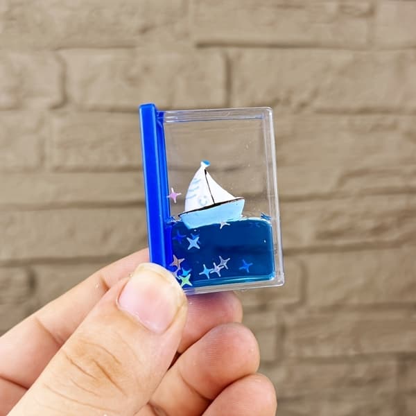 Titanic Fartygsmodell Akryl Oljefylld Osänkbar Nautisk Bordsdisplay Dekoration Random-1pc